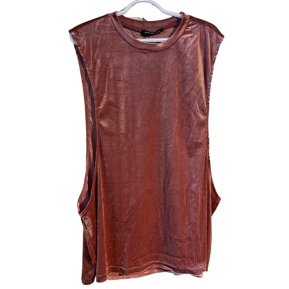 Super Soft Velour Tank Top - Picture 3 of 5